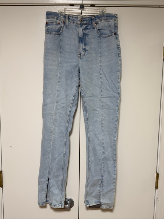 Abercrombie & Fitch Denim - Abercrombie & Fitch Light Blue Straight Leg Jeans